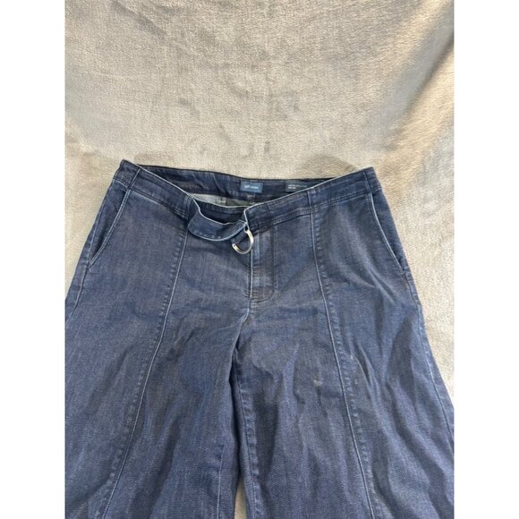 J. Jill Jeans Women's 12 Blue Dark wash Denim Full Leg Metropolitan - Picture 11 of 11